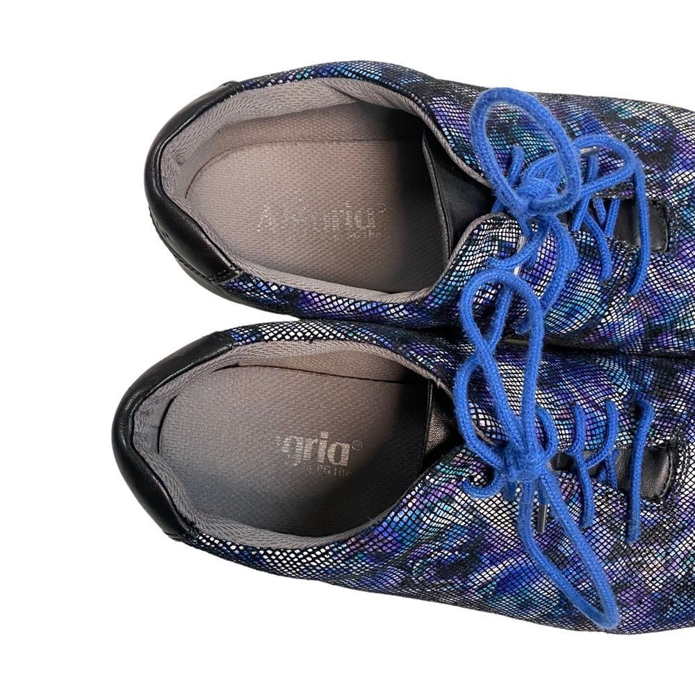 Alegria Womens Essence Winter Garden ESS-314 Blue Sneaker Shoes Size 42 Comfort - Picture 2 of 7